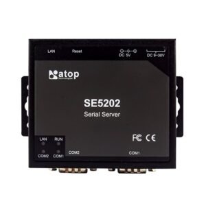 ATOP SE5202 — Serveur de ports série industriel 2 ports RS-232/422/485
