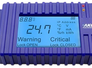 AKCP LCD-TMP — Afficheur LCD programmable avec sonde de température