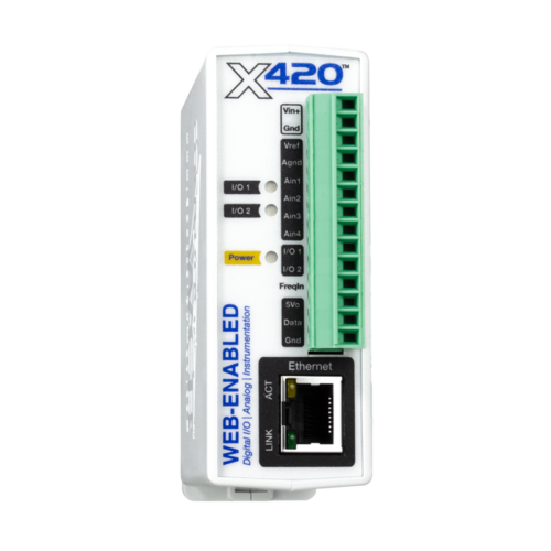 X-420 ControlByWEB - Module E/S web 4 entrées analogiques