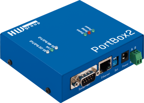 PortBox2 - Convertisseur série RS-232/RS-485 vers Ethernet