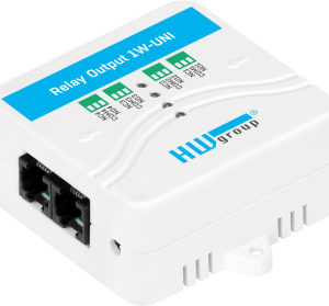 Relay output 1W-UNI - 4 sorties relais sur bus 1-Wire