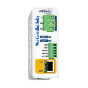 ControlByWEB WebRelay Industrial — Relais IP PoE Modbus TCP