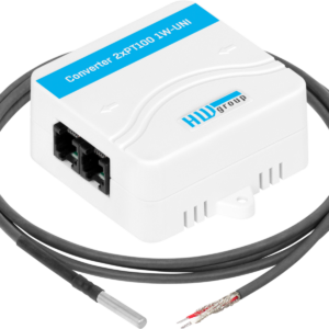 HW group Temp-1W-UNI Pt100 Cable — Sonde Pt100 1-Wire 2 m IP67
