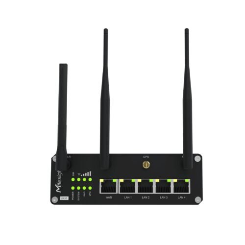 Milesight UR35 - Routeur cellulaire industriel 4G LTE Cat 4 Wi-Fi