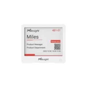 Milesight DS3604 - Afficheur e-Ink LoRaWAN trois couleurs