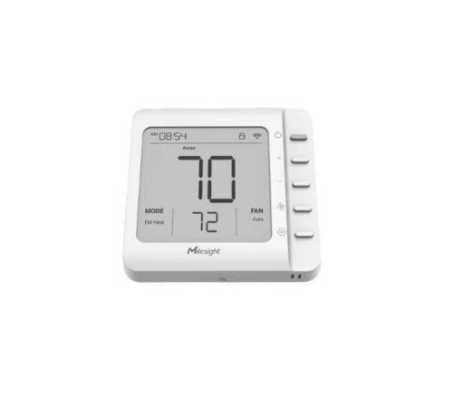 Milesight WT201 - Thermostat d'ambiance LoRaWAN CVC