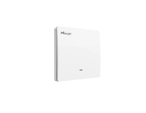 Milesight WS501 - Interrupteur mural LoRaWAN 1 groupe avec mesure d'énergie
