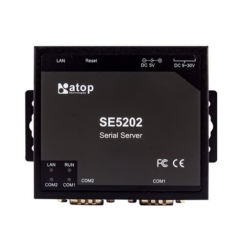 ATOP SE5202 - Serveur de ports série industriel 2 ports RS-232/422/485