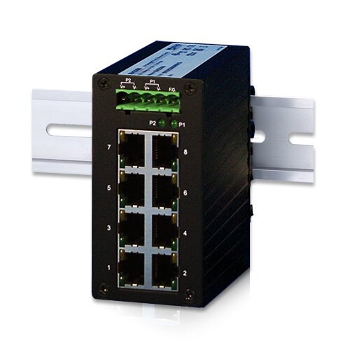 ATOP EH2308 - Switch Ethernet industriel 8 ports non manageable rail DIN