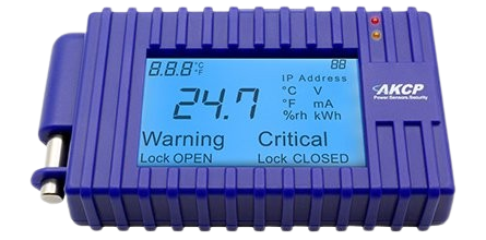 AKCP LCD-TMP - Afficheur LCD programmable avec sonde de température