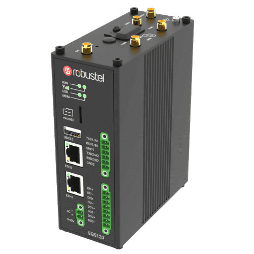 Robustel EG5120 - passerelle edge computing IA 5G/4G, NPU 2,3 TOPS