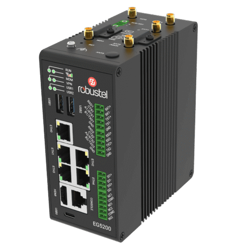 Robustel EG5200 - passerelle edge AI 5G/4G, 5 ports Gigabit & HDMI