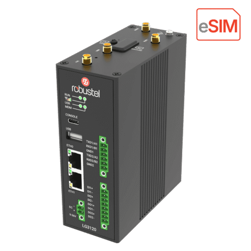 Robustel LG3120e EU-868 - passerelle LoRaWAN industrielle LNS + 4G