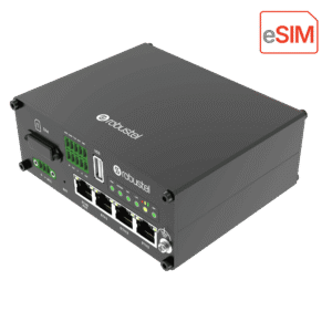 Robustel-R2110e-eSIM-Router-01.png Robustel R2110e-4L Global - routeur 4G LTE Gigabit eSIM métal