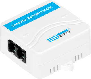 HW group Converter 2xPt100 1W-UNI - Mesure température Pt100/Pt1000