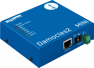 HW group Damocles2 MINI - Contrôleur d'E/S web Ethernet sécurisé
