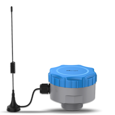 Milesight EM410-RDL - Capteur de niveau radar 60 GHz LoRaWAN / 4G LTE, Externe (SMB), LoRaWAN
