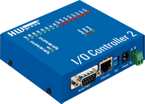 HW group I/O Controller 2 - Contrôleur d'E/S web Ethernet Modbus