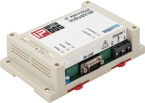 HW group IP WatchDog2 Industrial - Surveillance IP et relais 16 A