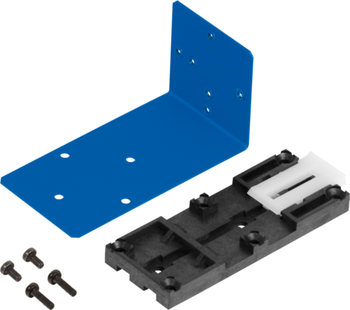 mountplatel-dinrail.png HW group Mount Plate L - Plaque de montage rail DIN murale