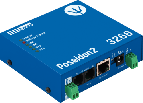 HW group Poseidon2 3266 - Centrale de supervision IP 1-Wire