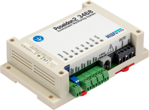 HW group Poseidon2 3468 - Centrale de supervision IP rail DIN