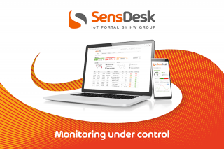 HW group SensDesk.com - Abonnement portail cloud 1 an