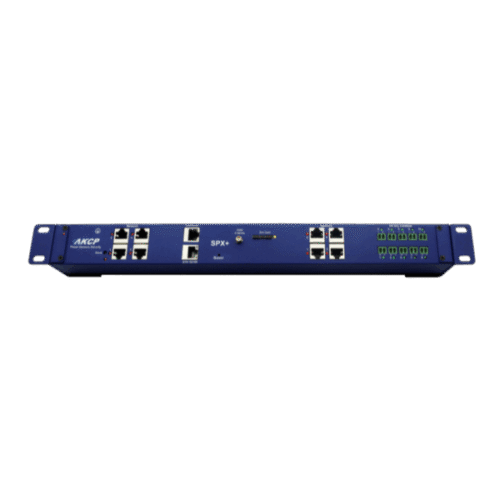 AKCP sensorProbeX+ SPX - centrale de supervision IP rack 1U/2U (1U, 4 ports capteurs)