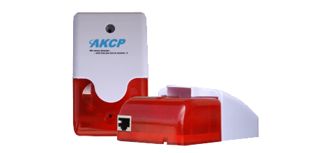 AKCP STR00 - Sirène et flash d'alarme pour salle serveur
