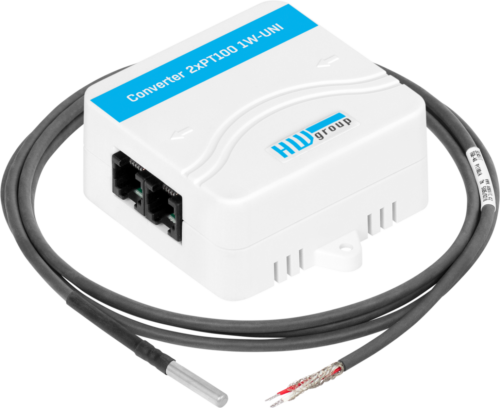HW group Temp-1W-UNI Pt100 Cable - Sonde Pt100 1-Wire 2 m IP67