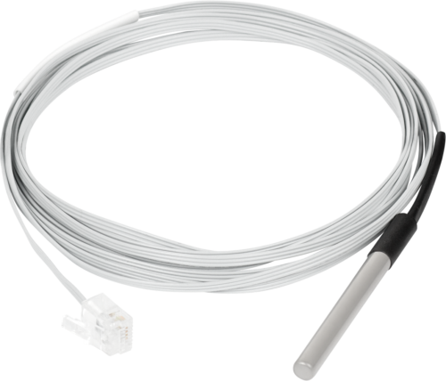 HW group Temp-1Wire Flat 3 m - Sonde de température 1-Wire plate