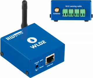 HW group WLD2 PoE - Détecteur de fuite d'eau IP 4 zones
